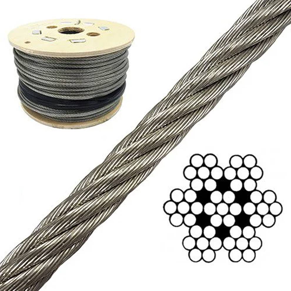سیم بکسل استیل نگیر 7X7
